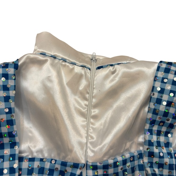 Rubies Costumes Girls' Sparkling Wizard of Oz Dorothy Costume Toddler Size - Picture 7 of 12